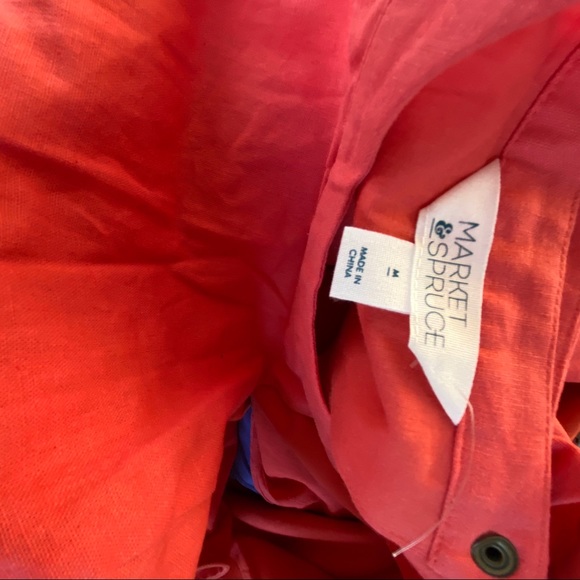 Market & spruce light pink  casual dress regular M - Picture 6 of 8